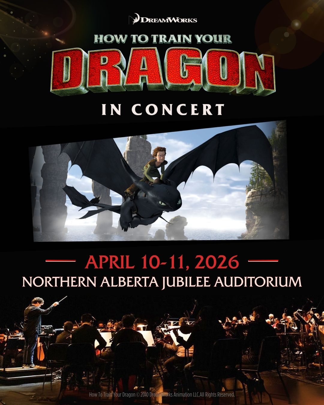 How To Train Your Dragon In Concert Edmonton Jubilee Auditorium How To Train Your Dragon 2026 YEG
